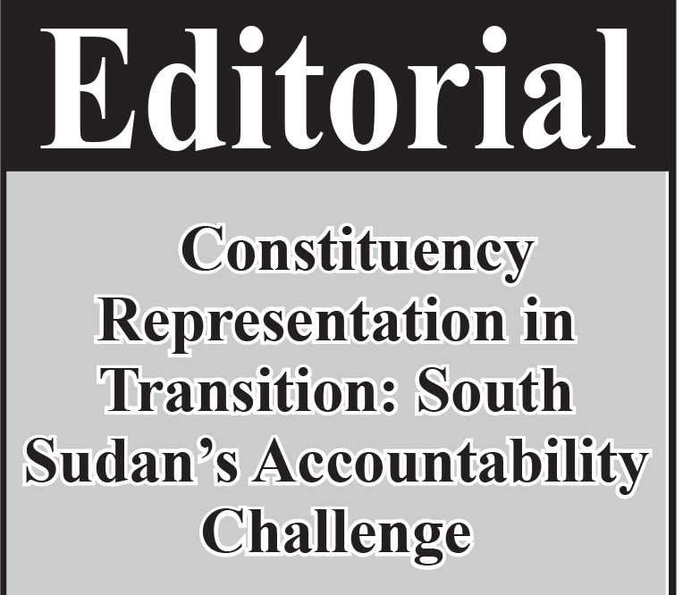Constituency Representation in Transition: South Sudan’s Accountability Challenge