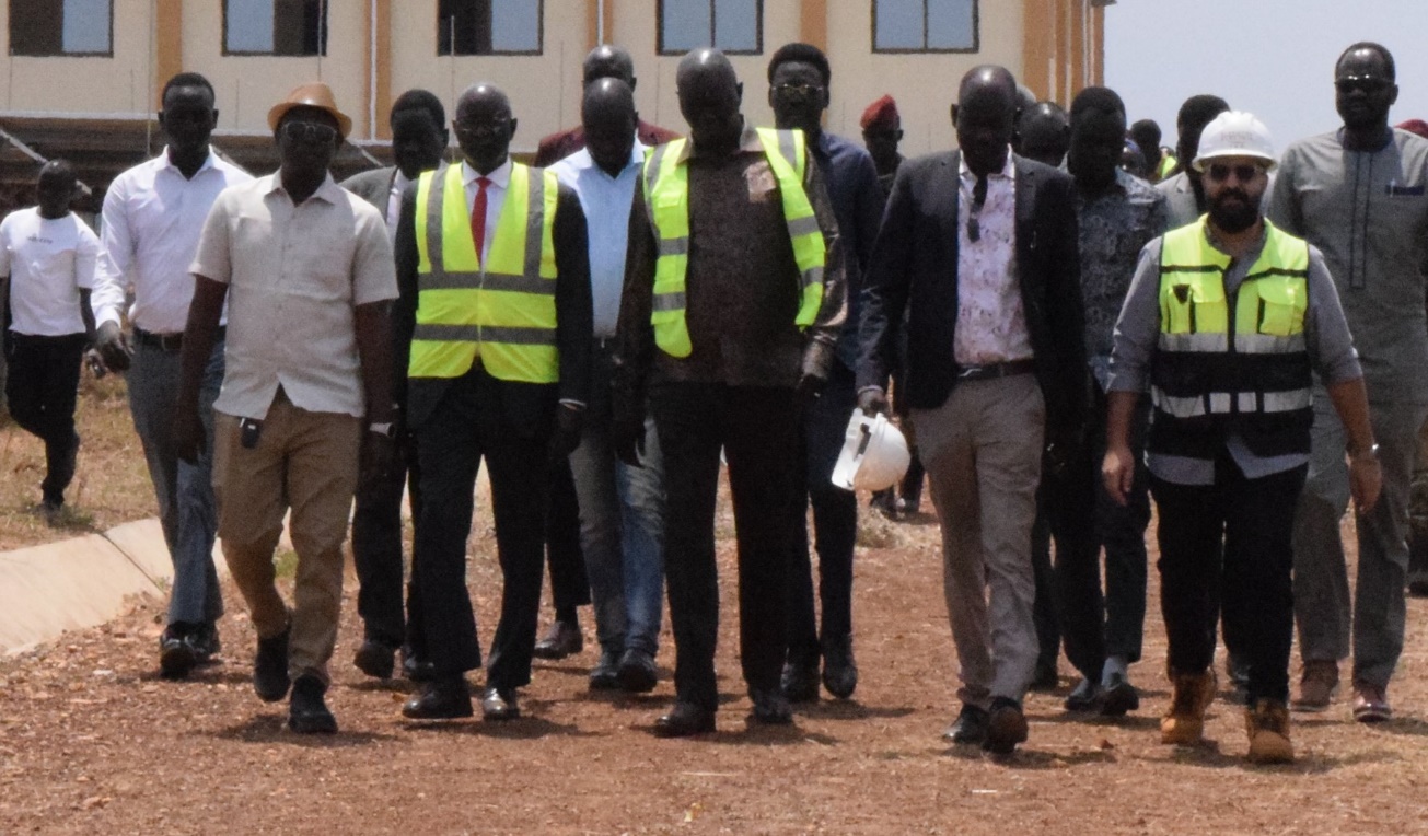 Minister Makur visits Nesitu solar power,  urges Trinity Energy to speed up electricity supply