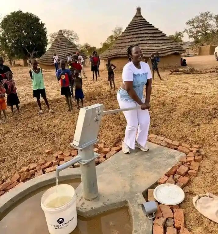 South Sudanese Content Creator Donates Borehole to Home Village
