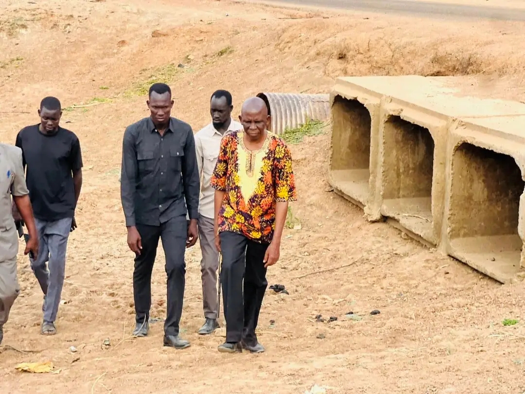 Aweil prepares for rain season as governor inspects drainage systems