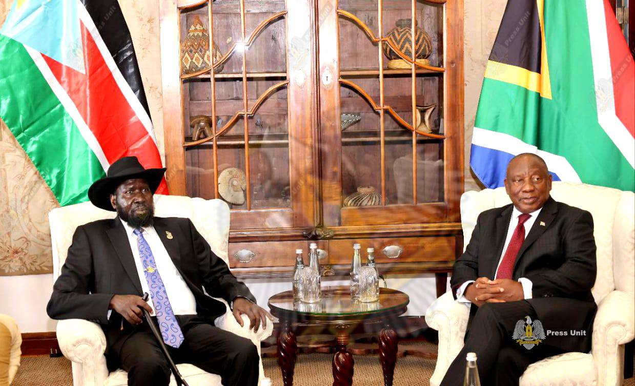 ‎ELECTION : Kiir secures South Africa’s backing