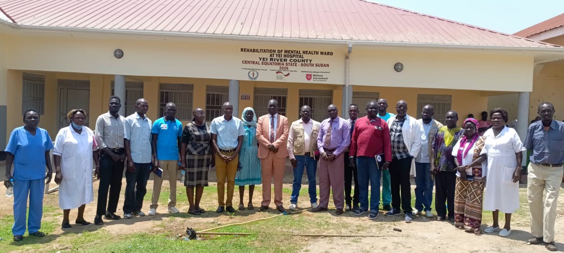 Mental Health Isolation Unit Launched at Yei Civil Hospital