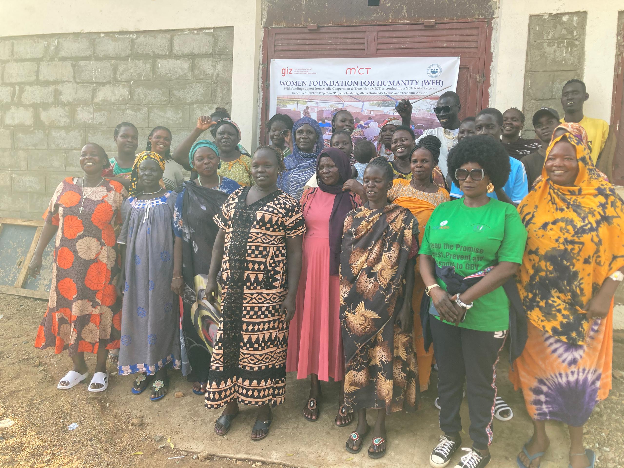 GBV, economic violence, and widow inheritance remain a big crisis for women in South Sudan