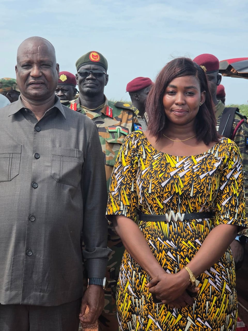 VP  Taban arrives in Bentiu on peace and agriculture mission