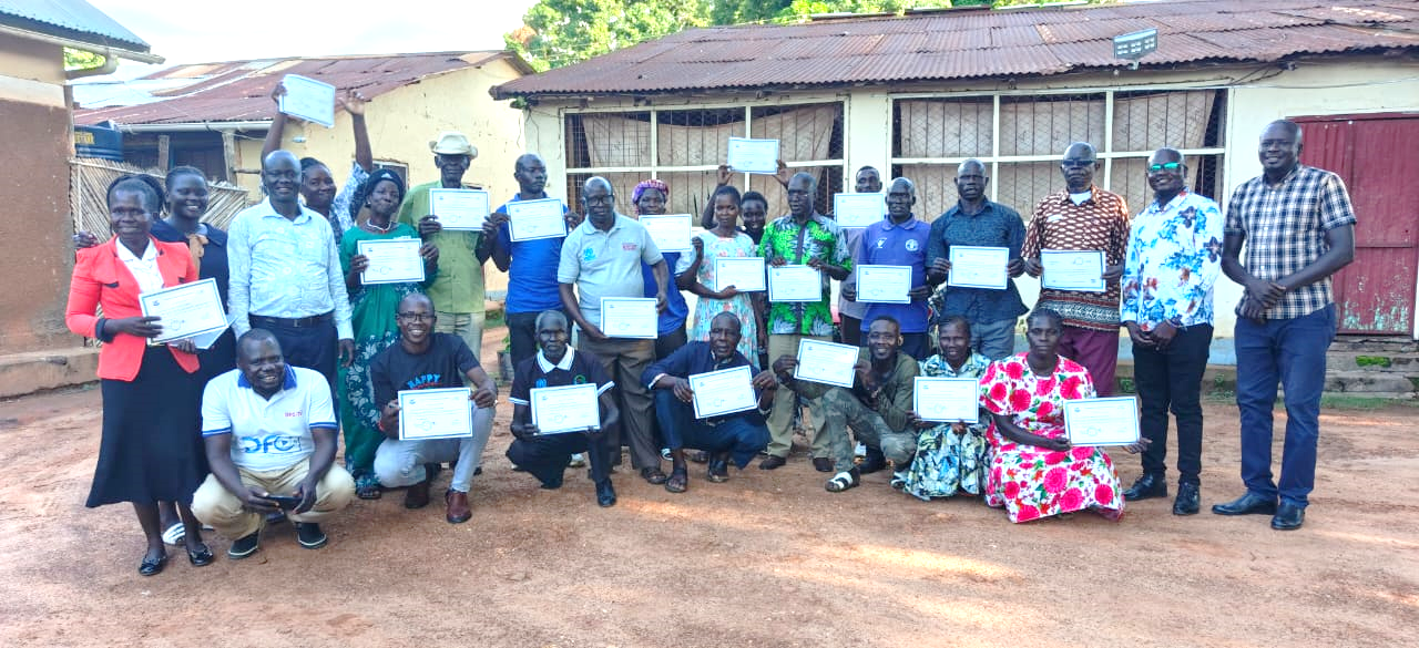 Local government officials and community leaders in Yei train on conflict resolution