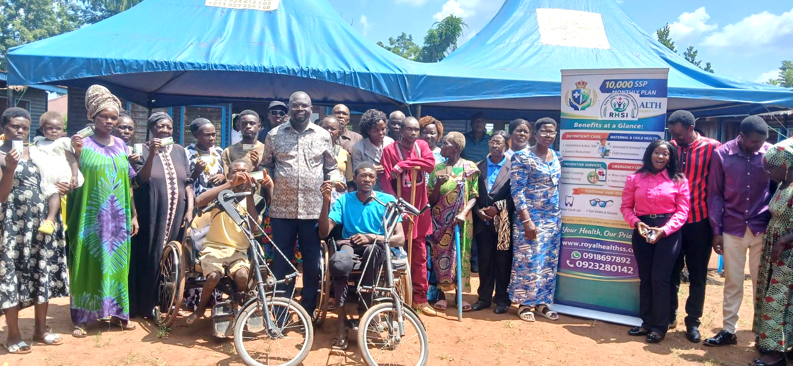 WES Governor donates SSP 15 million to support health insurance for vulnerable people