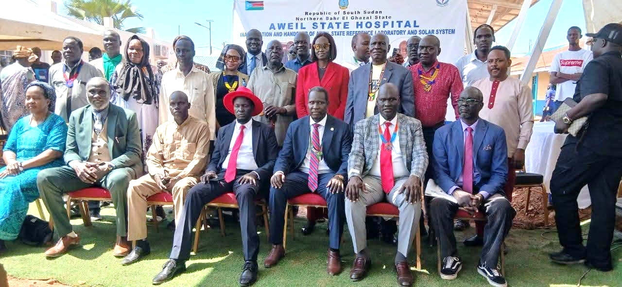 Government, UNDP launch $1.7 million Aweil State laboratory and solar power system