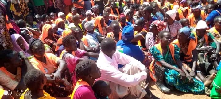 UNOPS cash-for-work beneficiaries protest six-month payment delay in Torit